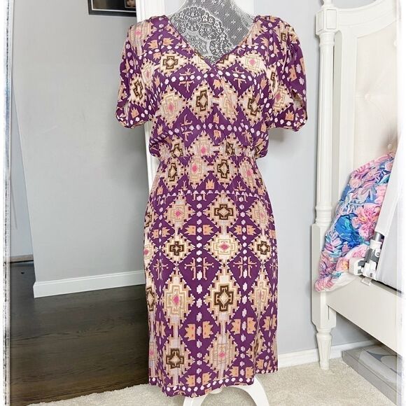 Ella moss silk dress - Picture 1 of 4